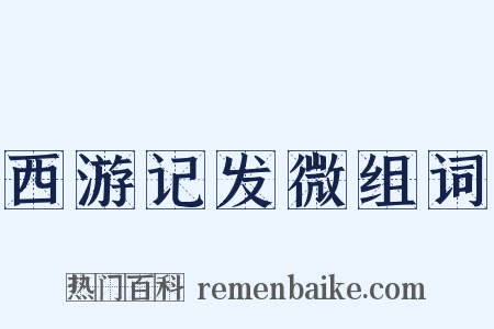 西游记发微组词是什么意思的图片